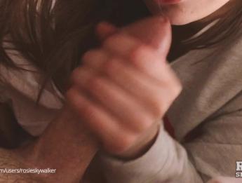 Идеальный утренний минет - У нее есть навыки - Сперма в рот - RosieSkywalker