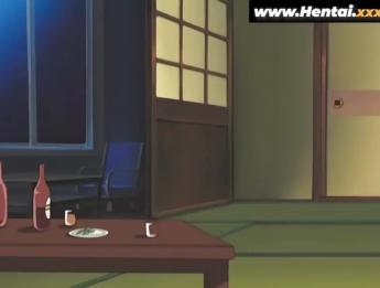 Горячая роговой домохозяйка брызгает молоко из ее сиськи - Hentai.xxx